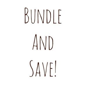 Bundle and I will send you a personal discount! ❤️